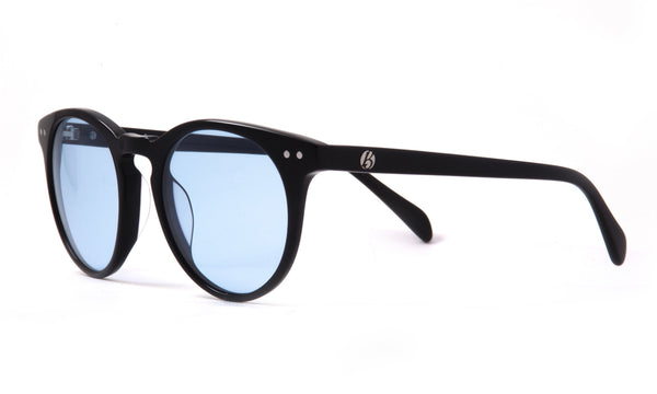 Oxford in Black + Arctic Blue