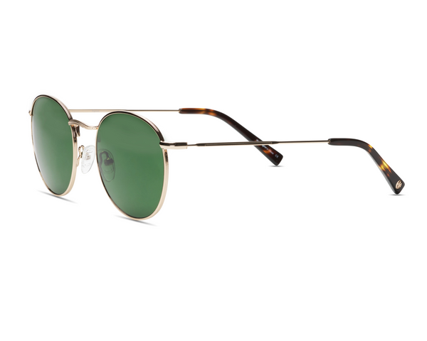 Charlie in Japanese Gold + Green Brightside Sunglasses