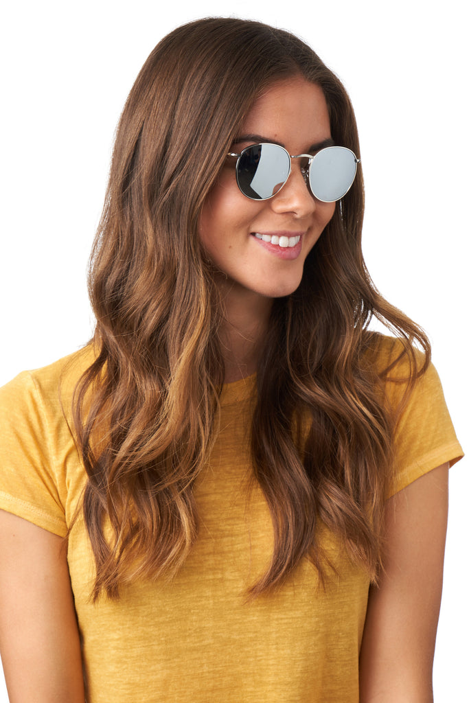 Details more than 213 round silver mirrored sunglasses