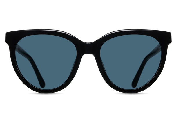 Grande Acetate - Women's & men's black sunglasses